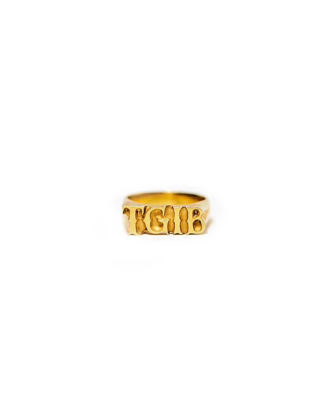 TGIB Gold Ring