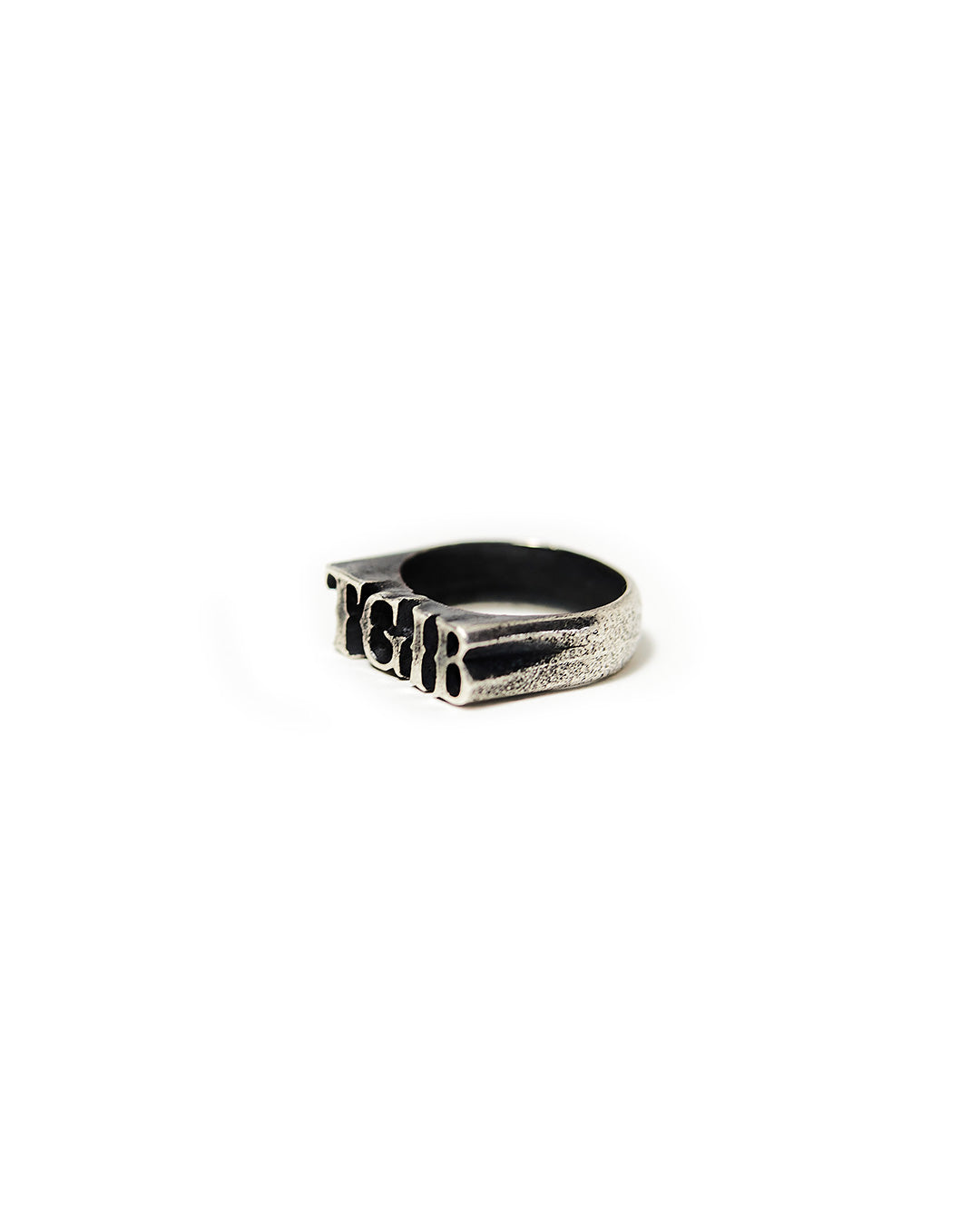 TGIB Silver Ring Dark