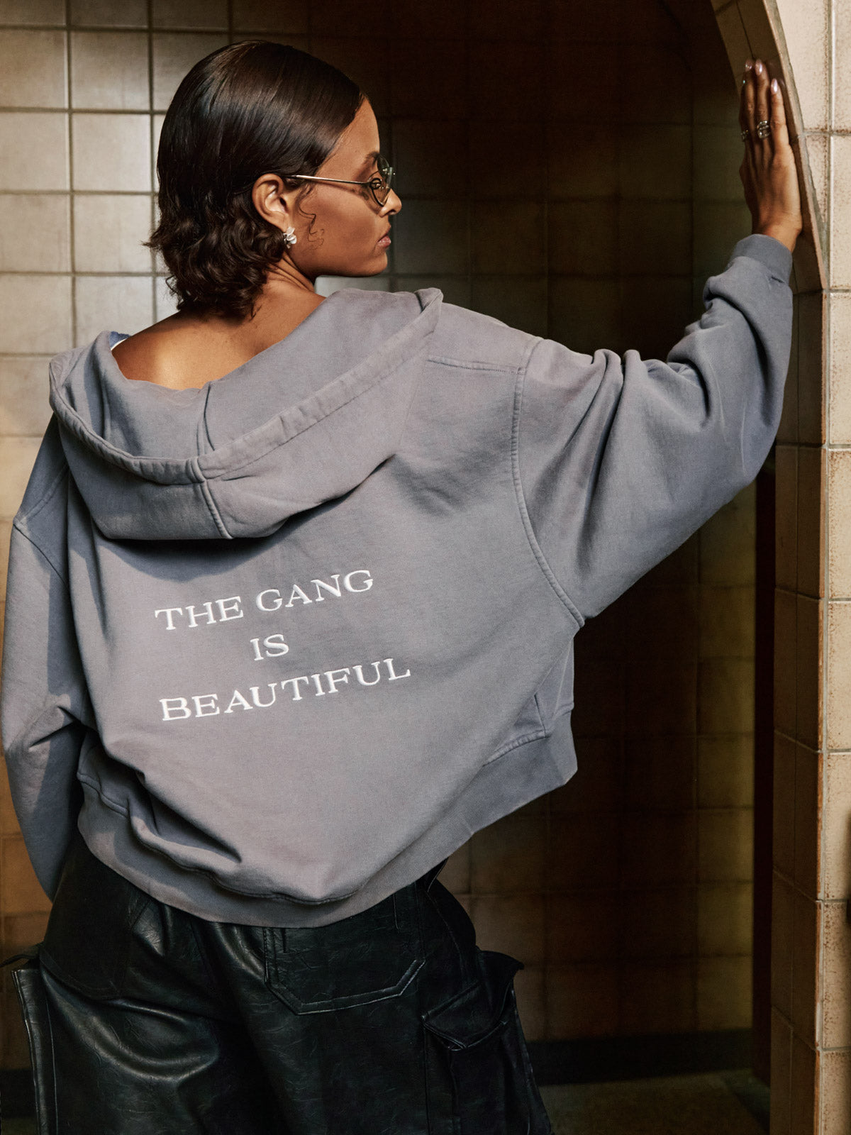 HEATWAVE Cropped Hoodie-thumbmail-3